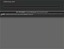 Tablet Screenshot of m.celiocorp.com